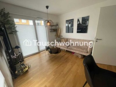 Tauschwohnung: 2-Zimmerwohnung mit Terrasse und Abstellraum