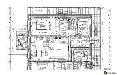 Mogersdorf: Ruhige Wohnung mit Terrasse