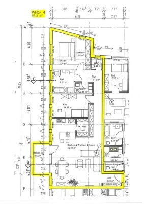 Neuwertige 3,5-Zimmer Wohnung mit Balkon im 2. OG in Neustadt Kernstadt