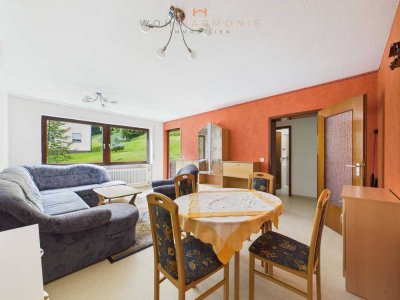 bezugsfreie 2-Z.-Whg. mit Balkon & Stellplatz