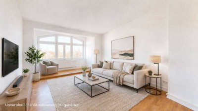 Bezugsfrei ab sofort: Provisionsfreie Eigentumswohnung im gepflegten Altbau
