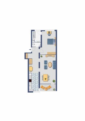 Selbstnutzer aufgepasst - Helle Leerwohnung nahe Olympiastadium