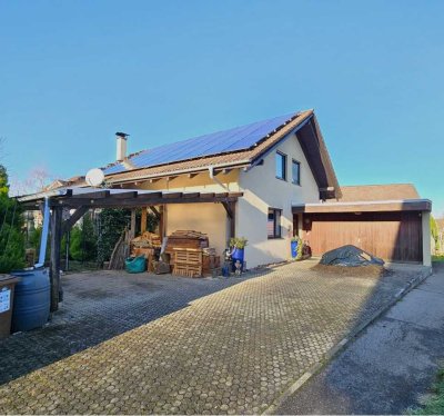 Traumhaus in Lauchringen mit neuer PV, Doppelgarage, und Carport
