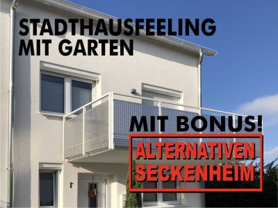 Stadthaus-Feeling mit Garten