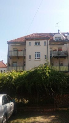Alt-Paunsdorf, ruhige 3-Zimmer-Wohnung, Westbalkon, EBK