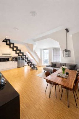 3-Zimmer-Galeriewohnung mit Balkon im charmanten Altbau am Südstadtpark Fürth