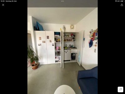 Gemütliche 1-Raum-Wohnung mit Balkon und Einbauküche in Gießen