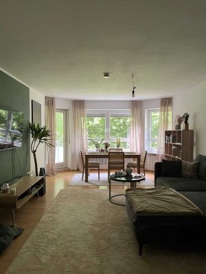 Große & helle 96m² 3-Zi. Wohnung mit EBK + großzügiger Terrasse & Balkon