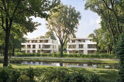 Penthouse Residenz mit Blick zum Nymphenburger Schlosskanal