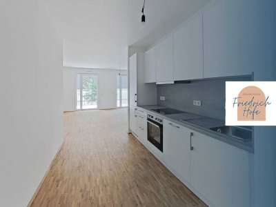 NEUBAU: 3-Zimmer-Wohnung mit EBK, BALKON und modernem Bad im Wohnquartier "Großherzog Friedrich H...