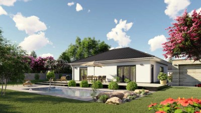 Jetzt verfügbar: Bungalow ›Nizza‹ – Komfortables Wohnen auf einer Ebene