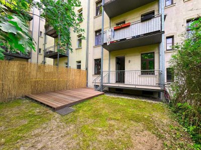 Zentrumsnahe 3-Zimmer-Wohnung mit Park vor der Haustür