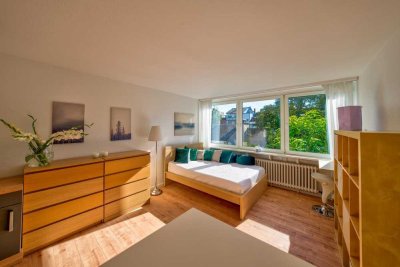 Stilvoll möblierte 1 Zi-Wohnung im Herzen Mannheims