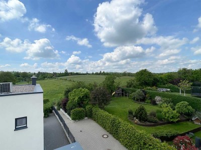 Komfortables Anwesen im Bauhausstil mit Panoramablick in Marbach