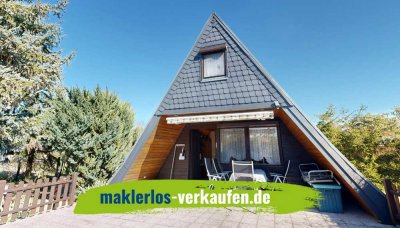 Finnhütte auf fast 3000 m2 +provisionsfrei mit maklerlos-verkaufen.de