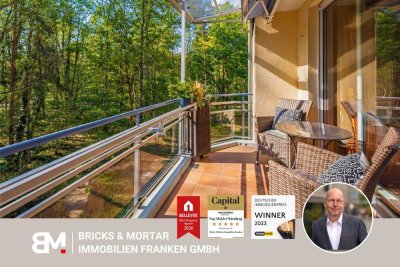 Exklusiv wohnen im Grünen:
4-Zimmerwohnung in Langwasser-Nord mit 2 Balkonen und TG-Stellplatz