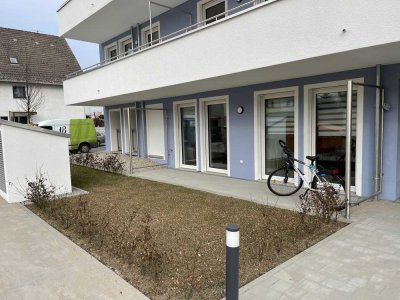 Moderne 3-Zimmer-Wohnung mit Einbauküche & Garten