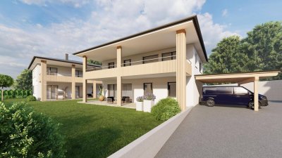Neubau Erdgeschosswohnung mit Garten und Terrasse in Seeboden