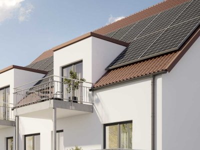 3-Zimmer-Dachgeschosswohnung im Neubau mit besonderem Wohngefühl