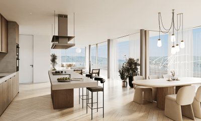 Ihr Luxuspenthouse der Superlative. 183 m² Terrasse und 2-seitig verglaster Pool.