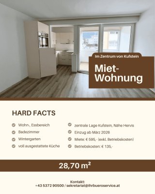 Wohnung Garconniere Kufstein Zentrum