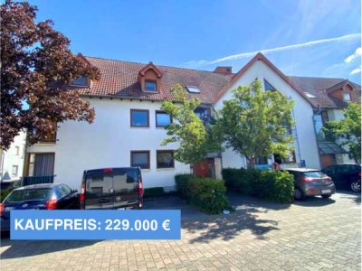 Provisionsfrei - Zentrale, ruhige, 2 Zimmer Dachgeschoss (2 ZKB) mit Garage in Budenheim