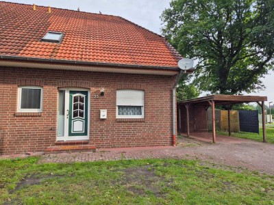 DHH m. Carport nahe Ortskern in Saterland - OT Scharrel