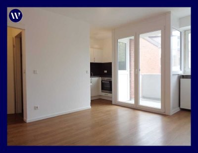 Einziehen und Wohlfühlen! City-Apartment mit Balkon + Einbauküche + modernes Duschbad + Aufzug