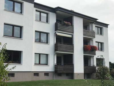 Gepflegte Wohnung mit drei Zimmern und Balkon in Hornburg