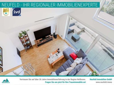 Charmante 2,5-Zimmer-Wohnung mit Galerie und West Dachterrasse zum Sonnenuntergang genießen!
