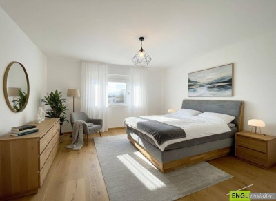 Frisch renovierte 3 Zimmerwohnung im modernen Design inclusive KFZ Stellplatz und attraktivem Gemeinschaftsgarten