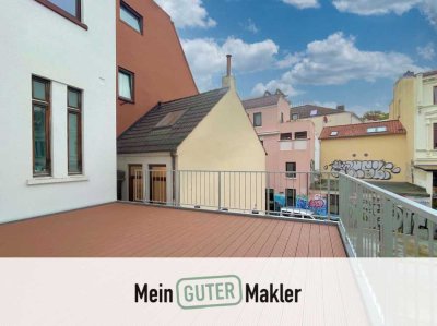 Charmante Altbremer Maisonettewohnung mit Dachterrasse & EBK im beliebten Viertel