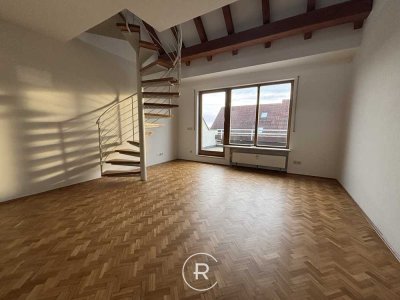 Einzigartige 1,5-Zi-Galeriewohnung mit Dachterrasse im grünen Zirndorf