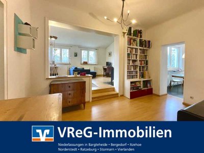 Hausgefühle - Eigentumswohnung in einem Zweifamilienhaus mit großem Gartenanteil