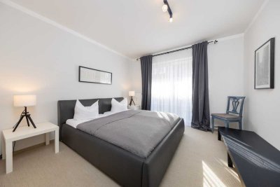 VIDEO | Exklusive 3-Zimmer-Wohnung mit Südterrasse + Gartenzugang | 150 m zum Strand | Stellplatz