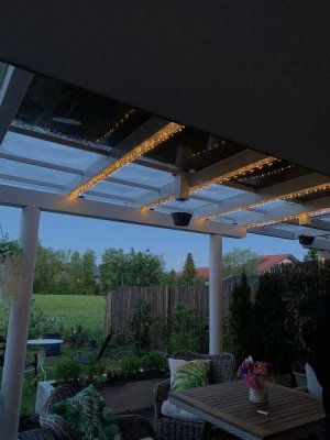 Großzügige 4,5-Zimmer-Gartenwohnung mit überdachter Terrasse & traumhaftem Ausblick