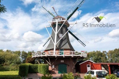 Echtes Unikat an der Nordsee: Voll ausgestattete Windmühle!