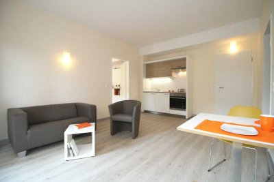 Schöne möblierte 3-Zimmer Wohnung mit Terrasse für ein Pärchen oder WG