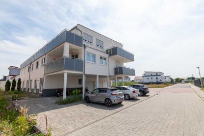 DIETZ: NEUBAU 3-Zimmer-Wohnung im 2. Obergeschoss mit herrlichem Weitblick - Feldrandlage!