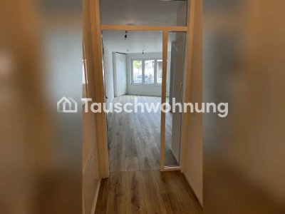Tauschwohnung: Schöne 1-Zimmer Wohnung im Neubau in Köln Mülheim gg. größer