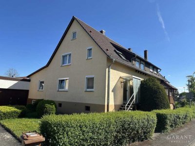 Großzügige Doppelhaushälfte mit zwei Wohnungen in ruhiger Wohnlage
