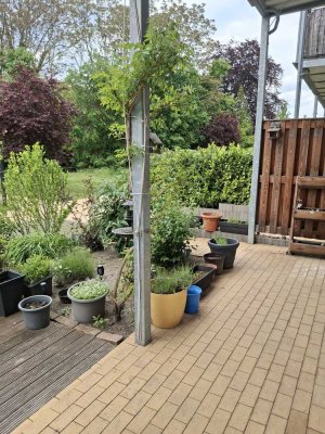 Wohnen an der alten Gießerei - attraktive 2-Zi-Whg. mit schöner Terrasse und kleinem Garten