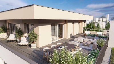 Wels, Wohnpark Europastraße - Top C1/12 - schöne Dachterrassenwohnung