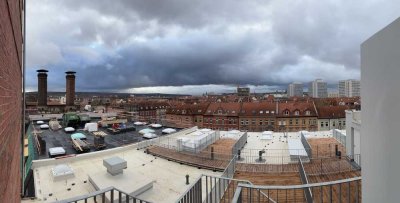 3 Zimmer Maisonette Wohnung mit Terrasse in Industriedenkmal