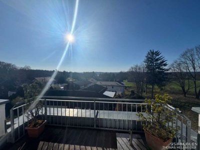 ** RESERVIERT ** Tolle Dachgeschos- Wohnung mit Aufzug und Abendsonne in Berg-Aufkirchen **
