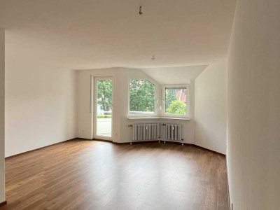 Erstbezug nach Sanierung: 2-Zimmer-Wohnung mit Balkon, Keller und Tiefgaragenstellplatz