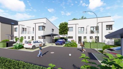 Individuelle Doppelhaushälfte inkl. Grundstück - Ausbauhaus