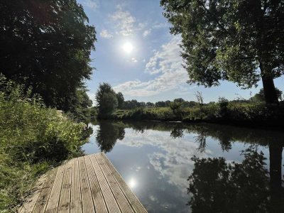 Wohnerlebnis an der Werse mit traumhaftem Grundstück!