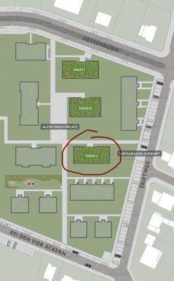 Alltagstaugliche 3-Zimmer-Wohnung mit Terasse und Garten n Kassel