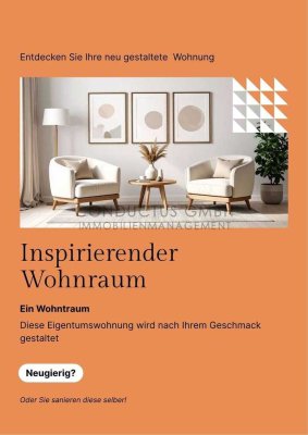 ***Komplett sanierte 3-Raum-Wohnung mit Aufzug und Gestaltungsspielraum***